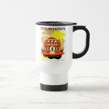 Philadelphia Pa. Carpenters Hall, WPA 1936 Mugs
