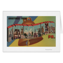 Philadelphia, Pennsylvania (Liberty Bell) Greeting Cards