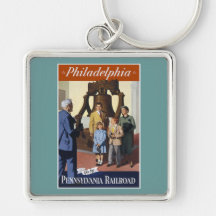 Philadelphia Pennsylvania Railroad Keychain