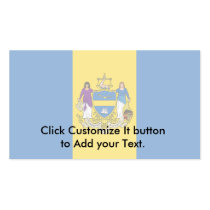 Philadelphia, Pennsylvania, United States flag Business Cards