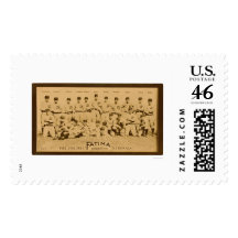 Philadelphia Phillies Team 1913 Postage Stamp
