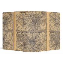 Philadelphia, Pittsburgh, Richmond Vinyl Binders