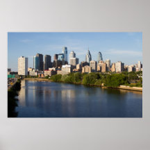 Philadelphia Skyline 1 Posters