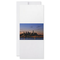 Philadelphia Skyline at Twilight Full Color Rack Card