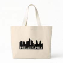 Philadelphia Skyline Canvas Bag