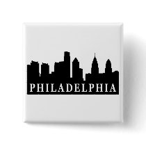 Philadelphia Skyline Pin