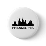 Philadelphia Skyline Buttons