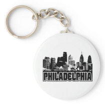 Philadelphia Skyline Key Chain
