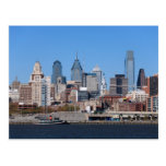 Philadelphia Skyline, Medium View Post Cards
