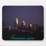 philadelphia, pennsylvania, mouse pad, skyline,