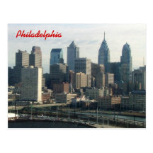Philadelphia Skyline Postcards