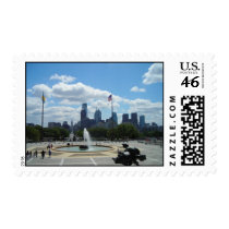 Philadelphia View Stamps