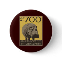 Philadelphia Zoo Button