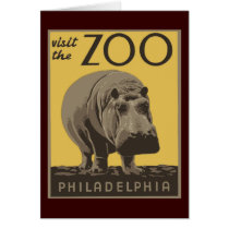 Philadelphia Zoo Greeting Card
