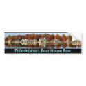 Philadelphia's Boat House Row bumper sticker.. bumper stickers by nwillens Philadelphia's Boat House Row bumper sticker.. bumper stickers