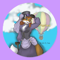 Philea Fogg Sticker stickers