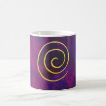 Philip Bowman Infinity Deep Purple Decorative Art Coffee Mug