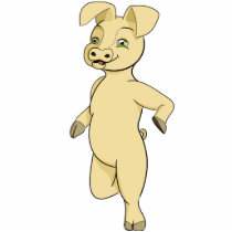 Philip Pig Acrylic Cut Out