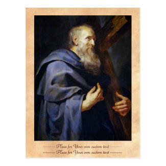 Philip the Apostle Peter Paul Rubens portrait Post Card