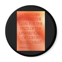 Philipians 3:14 magnet