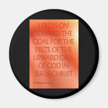 Philipians 3:14 magnet