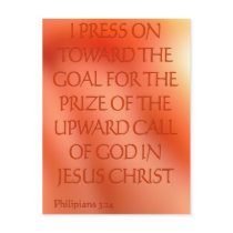 Philipians 3:14 post cards