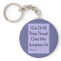 Philipians 4:13 key chains