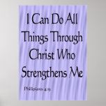 Philipians 4:13 posters
