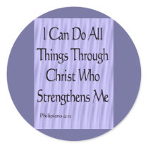 Philipians 4:13 stickers