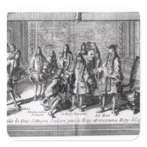 Philippe de France  Duke of Anjou Square Sticker