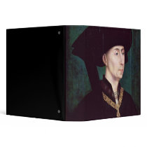 Philippe III  le Bon, Duc de Bourgogne, c.1445 3 Ring Binders
