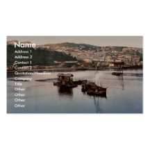 Philippeville, Algeria classic Photochrom Business Cards