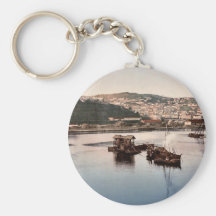 Philippeville, Algeria classic Photochrom Key Chain
