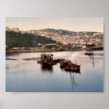 Philippeville, Algeria classic Photochrom Poster