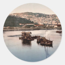 Philippeville, Algeria classic Photochrom Sticker