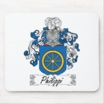 Philippi Family Crest Mouse Pad