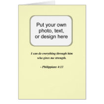 PHILIPPIANS 4:13 CARD
