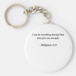 PHILIPPIANS 4:13 KEYCHAINS