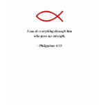 PHILIPPIANS 4:13 t-shirts