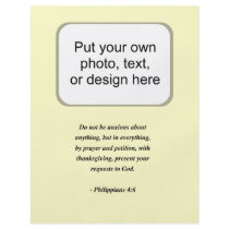 PHILIPPIANS 4:6 CUSTOM FLYER