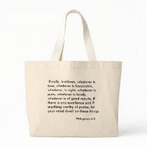 Philippians 4:8 bags