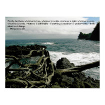 Philippians 4:8 Poster posters