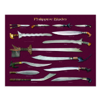 Philippine Blades 1/3 scale posters by tempera70 Philippine Blades 1/3 scale posters