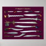 Philippine Blades 1/3 scale posters