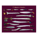 Philippine Blades 1/3 scale posters by tempera70 Philippine Blades 1/3 scale posters