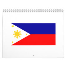 Philippine flag calendar