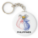 PHILIPPINE FLAG smoke Keychain