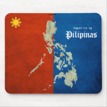 Philippine map Mouse pad