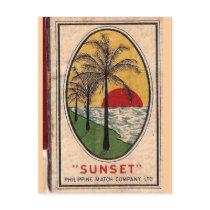 philippine matchbook cover circa 1940 postcards