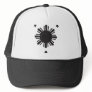 Philippine Sun and Star Centered - Trucker Cap Tru Trucker Hats